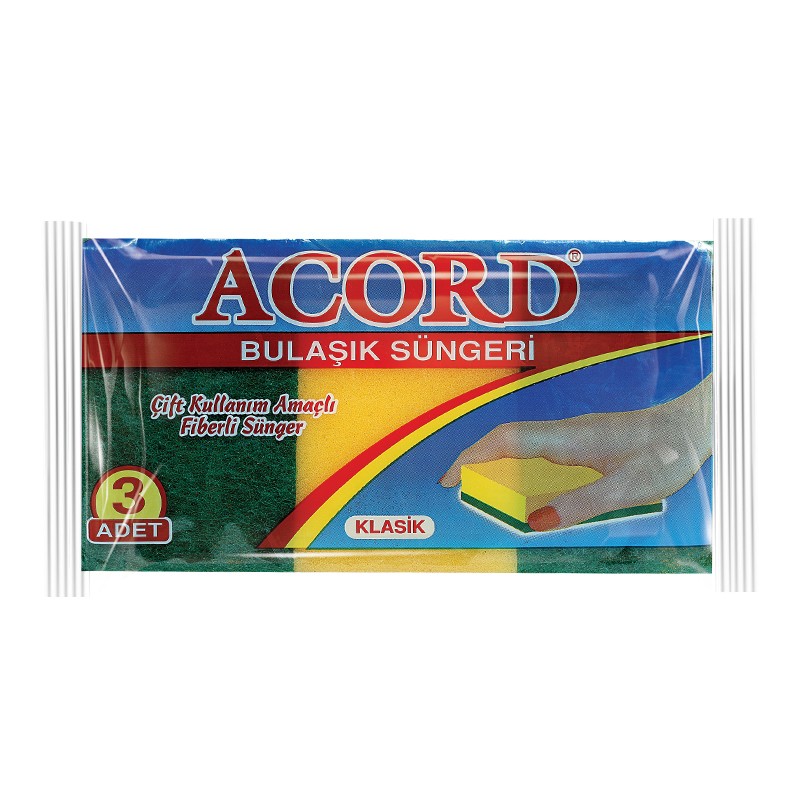ACORD 3' DÜZ SÜNGER