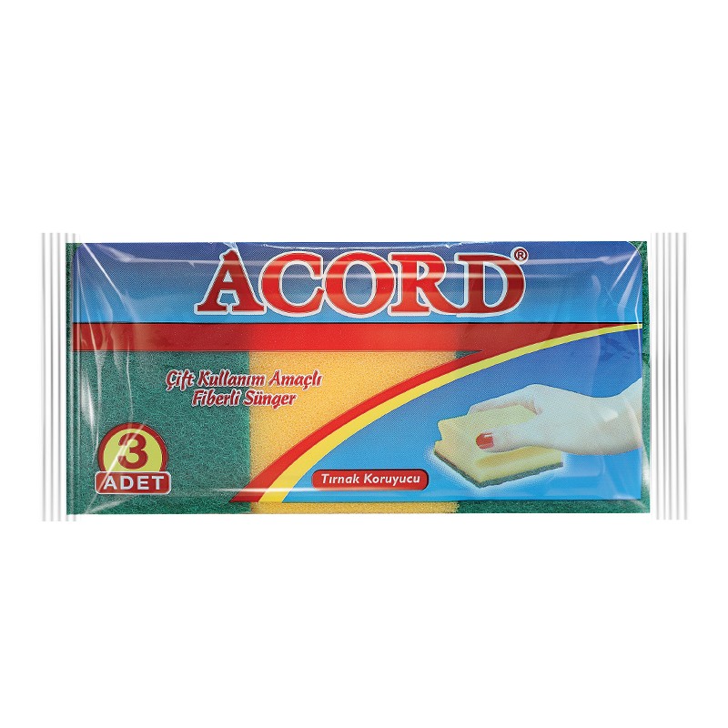 ACORD 3' OLUKLU SÜNGER