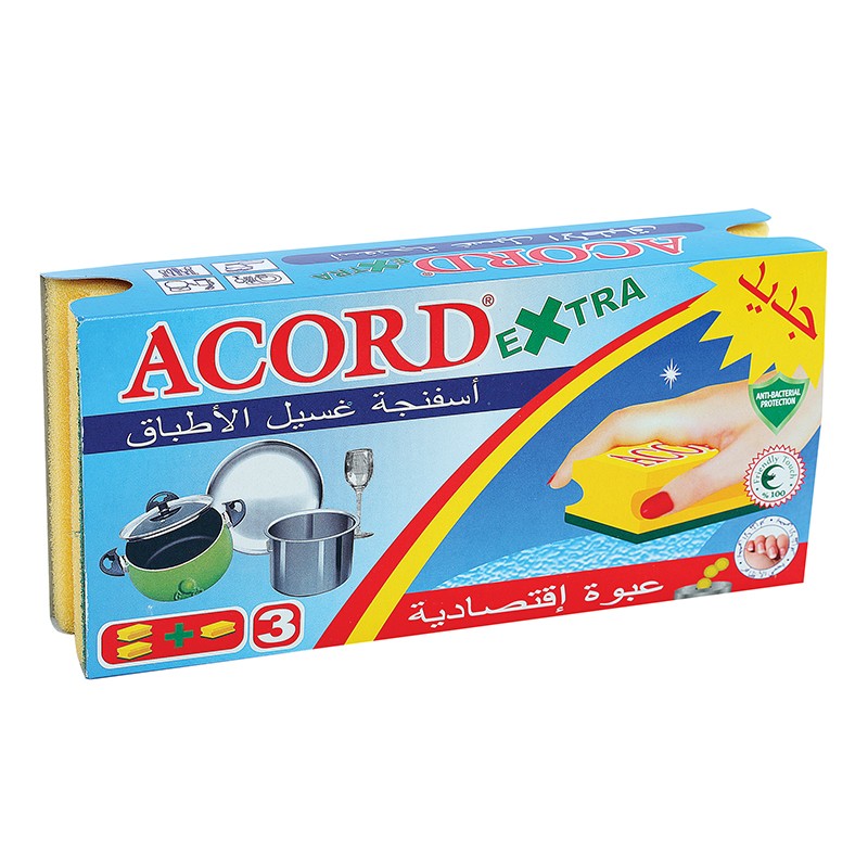 ACORD 3' EKSTRA OLUKLU SÜNGER