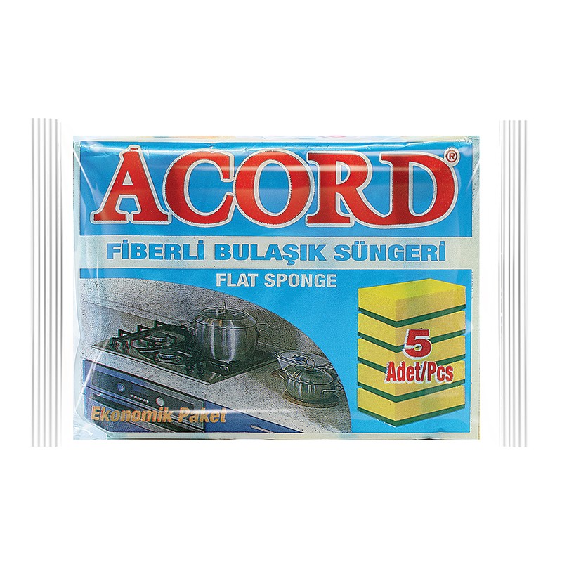 ACORD 5' DÜZ EKO SÜNGER