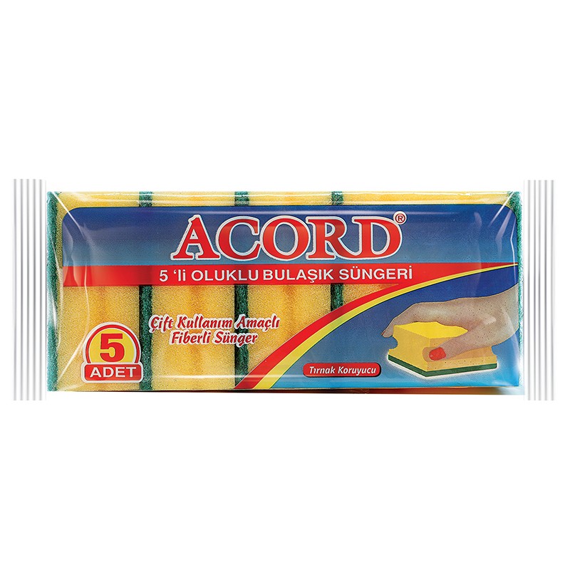 ACORD 5' OLUKLU SÜNGER