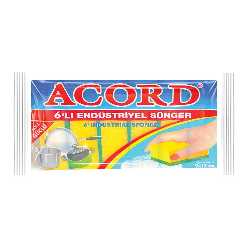 ACORD 6' END DÜZ SÜNGER