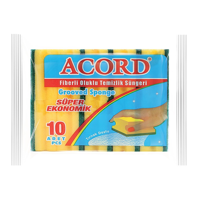 ACORD 10' OLUKLU SÜNGER
