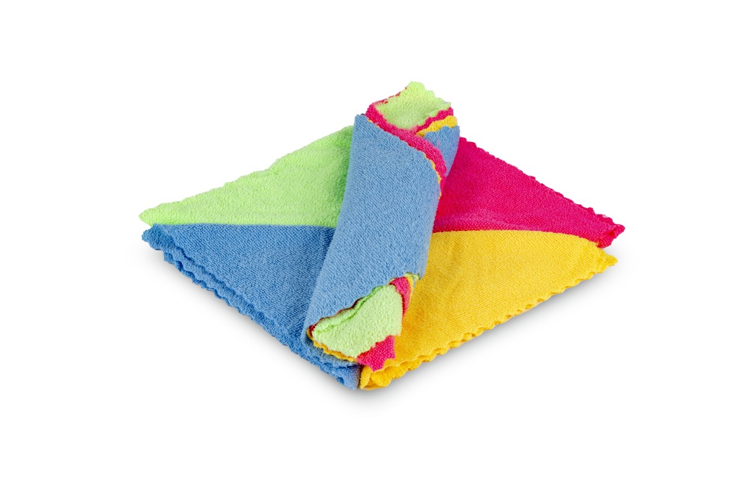 Mikrofiber Temizlik Bezi 4' (Overlok Dikişli)