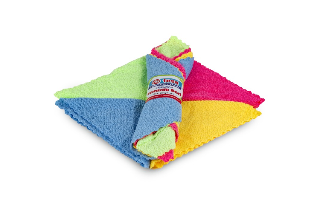 Mikrofiber Temizlik Bezi 4' (Ultrasonik Dikişli)