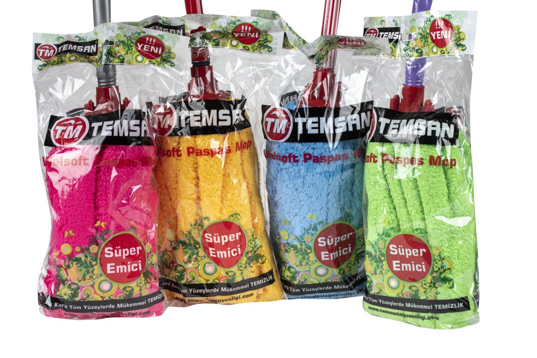 Welsoft Renkli Mop Poşetli