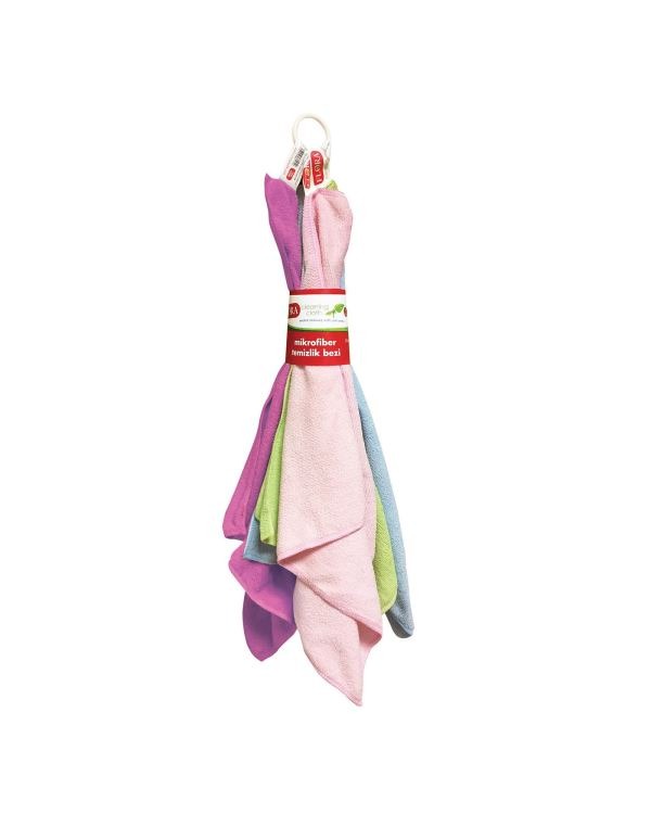 EKONOMİK MİKROFİBER BEZ 4'LÜ 30X33 CM