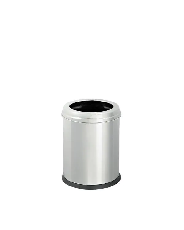 PASLANMAZ ÇEMBERLİ ÇÖP KOVASI 5 LT