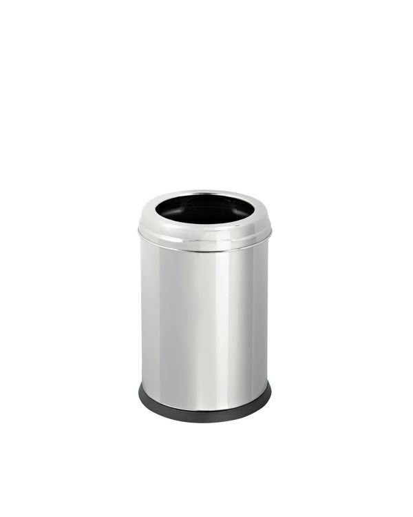 PASLANMAZ ÇEMBERLİ ÇÖP KOVASI 8 LT