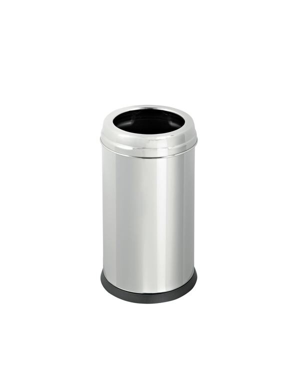 PASLANMAZ ÇEMBERLİ ÇÖP KOVASI 12 LT