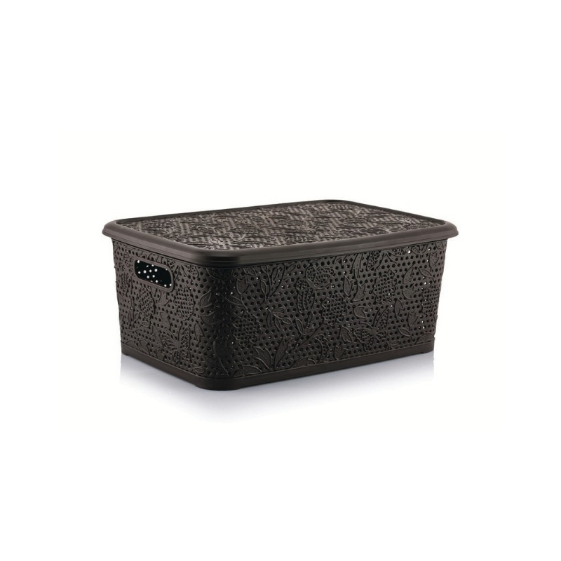 Dantel Kapaklı Kutu (10 Lt.)