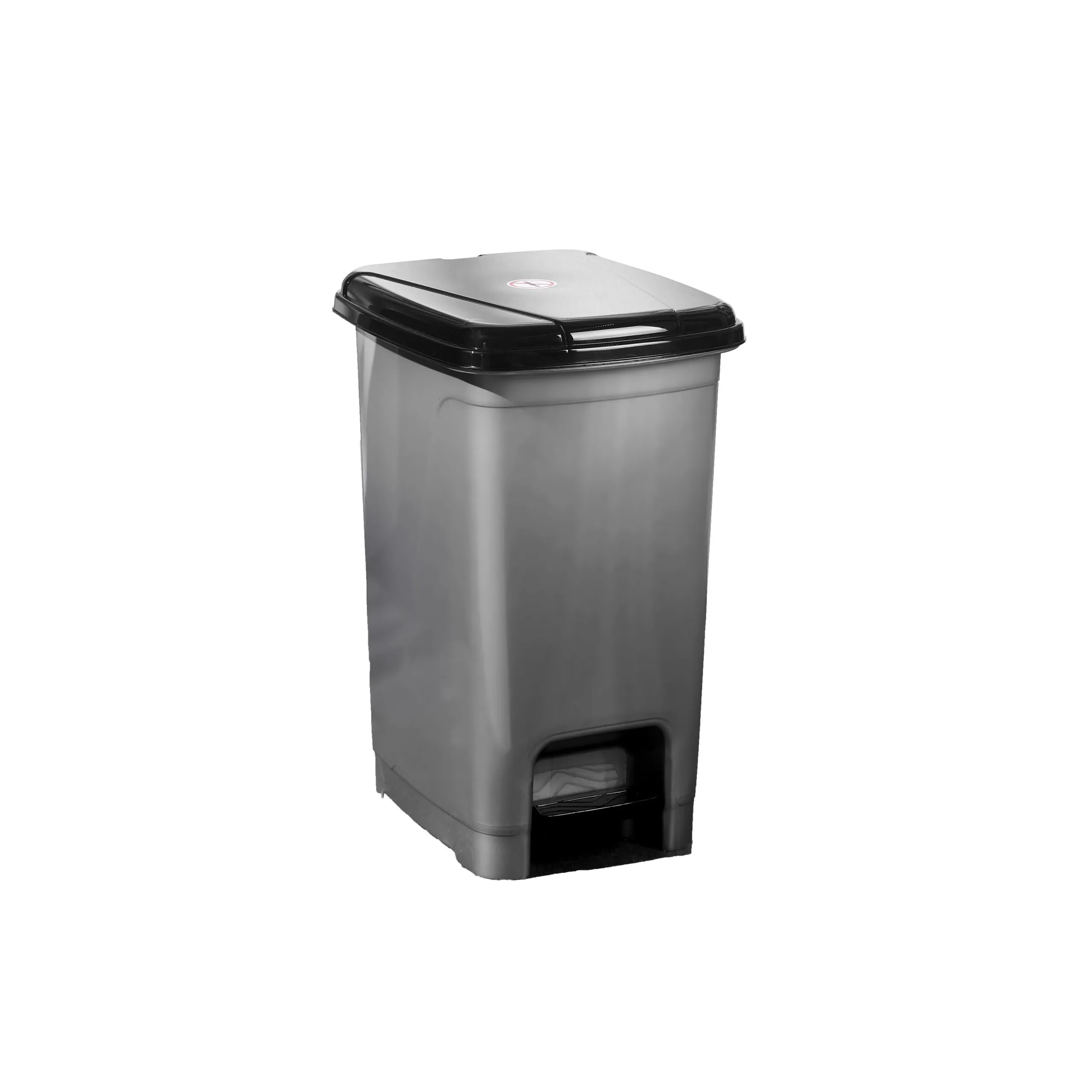 Slim Pedallı Çöp Kovası (İç Kovasız) 15 LT.
