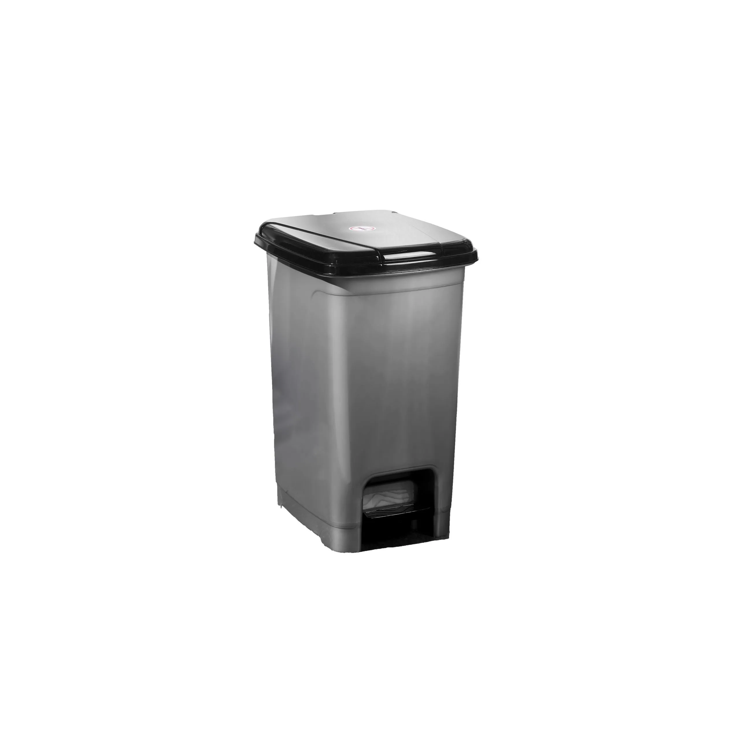 Slim Pedallı Çöp Kovası (İç Kovasız) 8 LT.