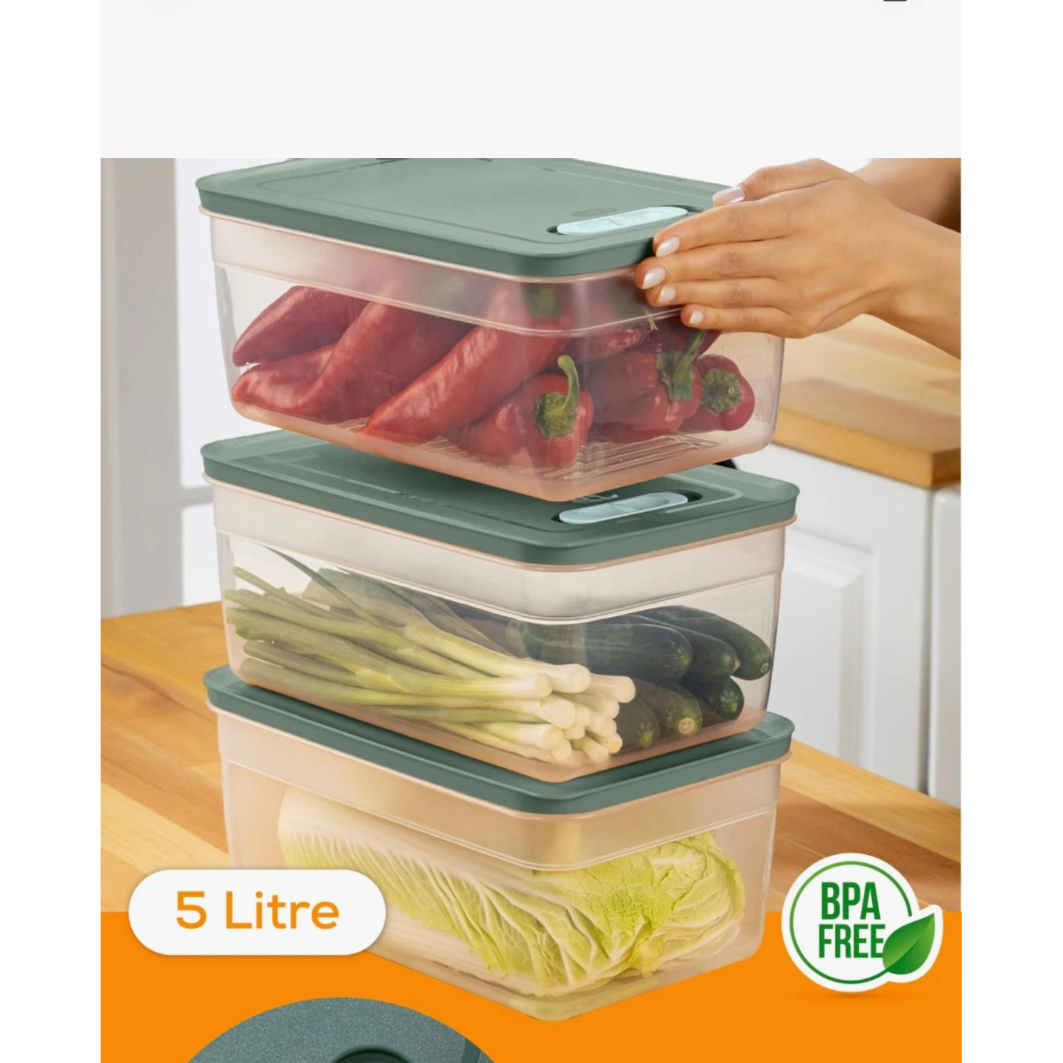 ROYAL MİCROWAVE & FRESH SAKLAMA KABI 5 LT