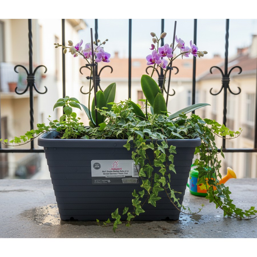 NO:1 ORKİDE BALKON SAKSI 6 LT