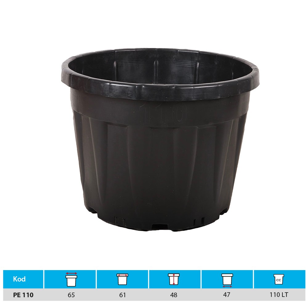 110 Lt Saksı