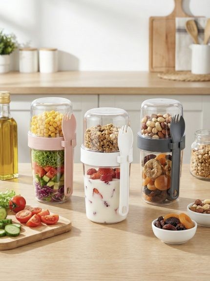 YOĞURT MÜSLİ & ATIŞTIRMALIK KABI 800 ML