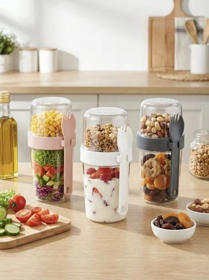 YOĞURT MÜSLİ & ATIŞTIRMALIK KABI 800 ML