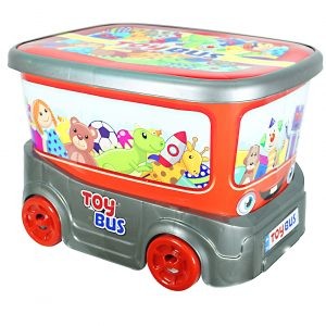 TOYBUS TEKERLEKLİ KUTU 50 LT