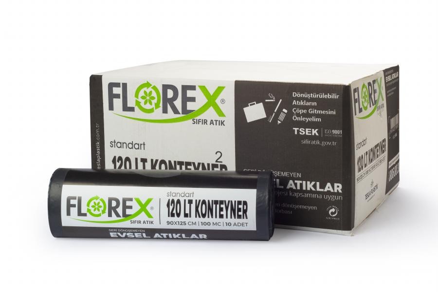 Evsel Atık Torbası Standart 120lt Konteyner