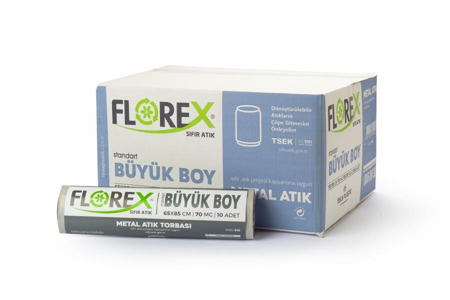 Metal Atık Torbası Standart Büyük