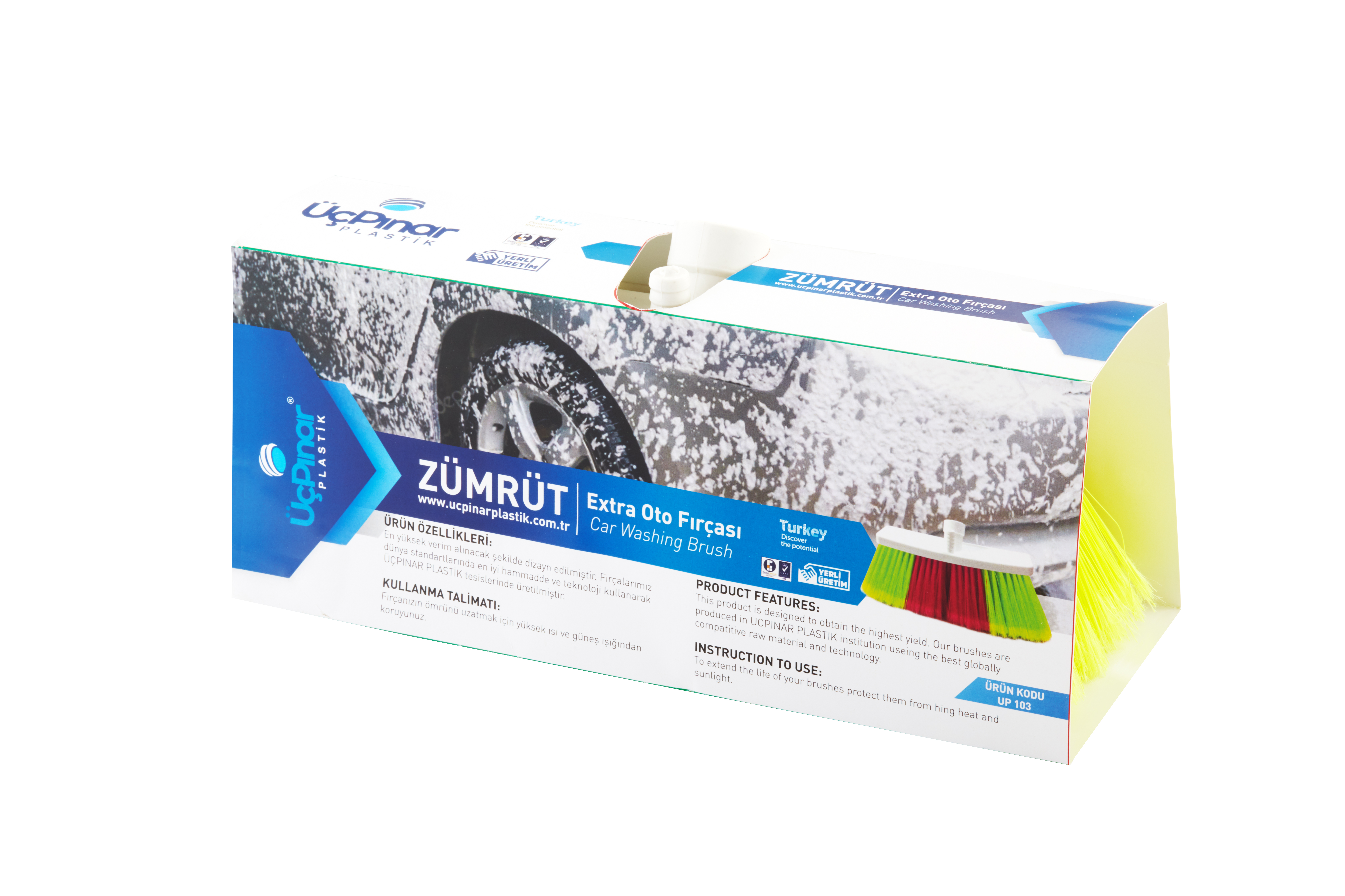 JUMBO KUTULU OTO FIRÇASI
