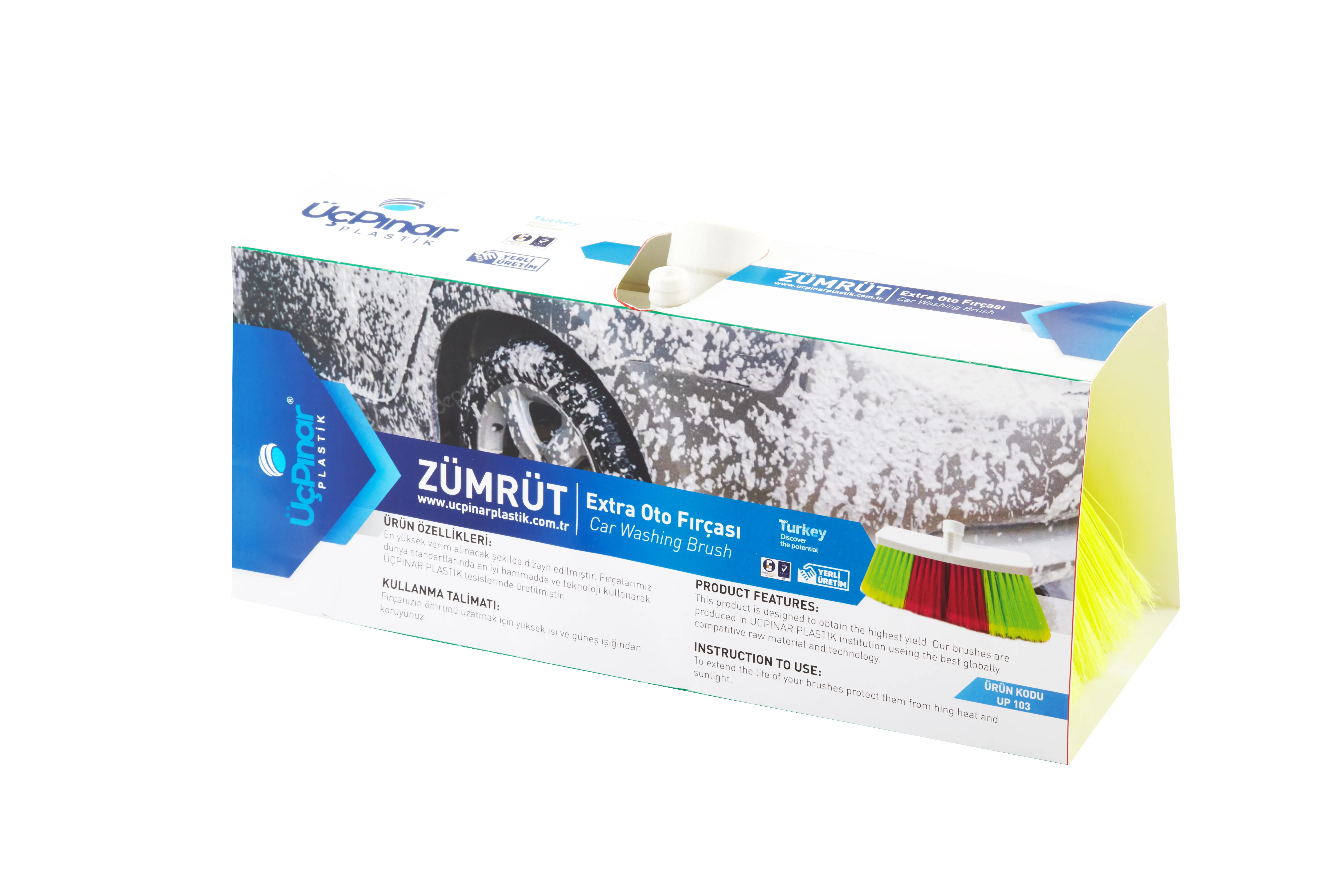 JUMBO KUTULU OTO FIRÇASI