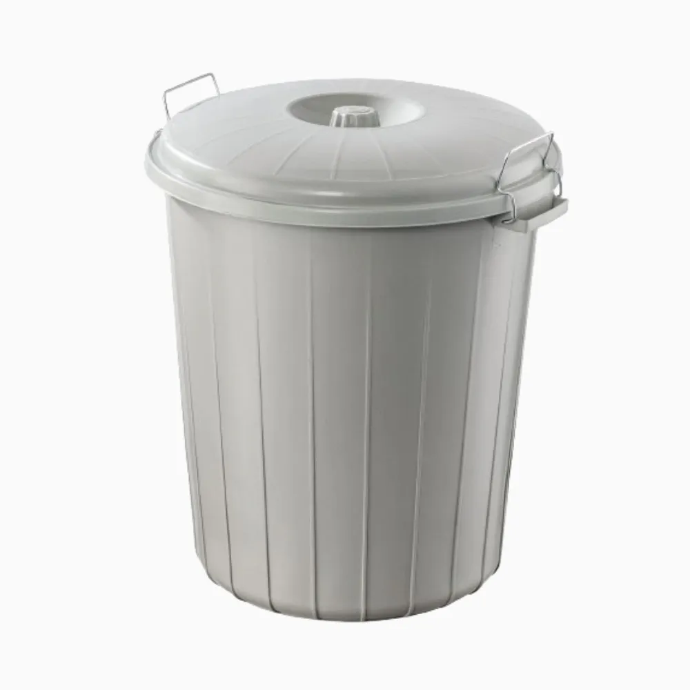 PLANET Yuvarlak Kilitli Çöp Kovası 50L