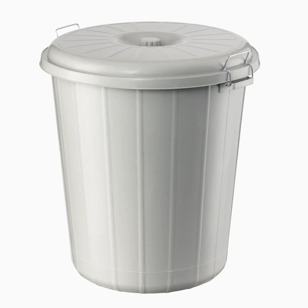 PLANET Yuvarlak Kilitli Çöp Kovası 90L