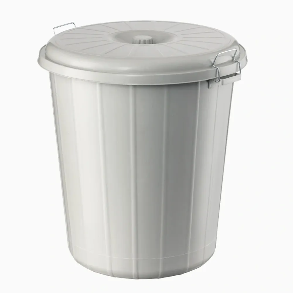 PLANET Yuvarlak Kilitli Çöp Kovası 90L