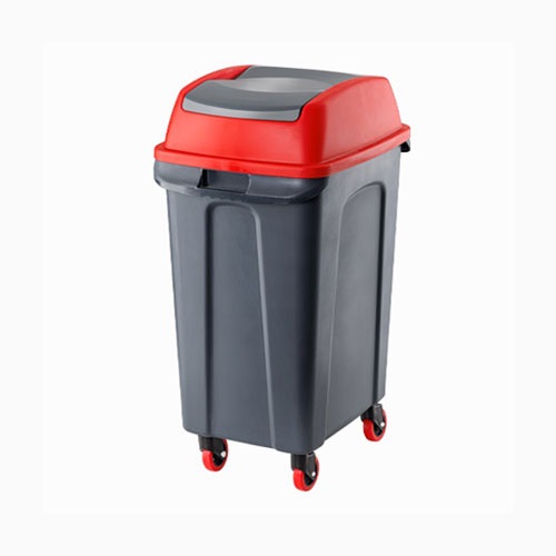 PLANET Hippo Girdap Çöp Kovası Tekerlekli 50L