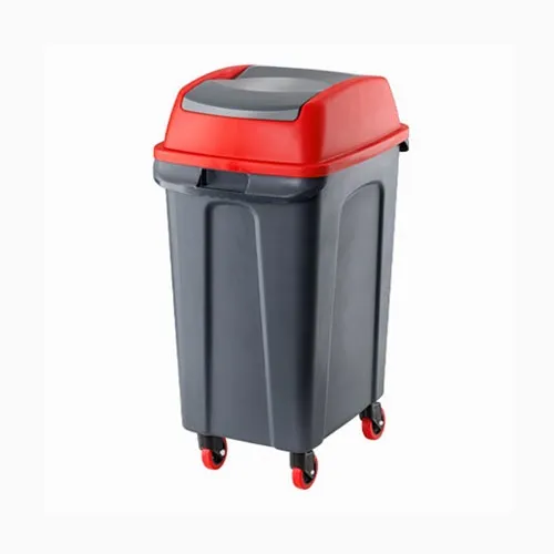 PLANET Hippo Girdap Çöp Kovası Tekerlekli 50L