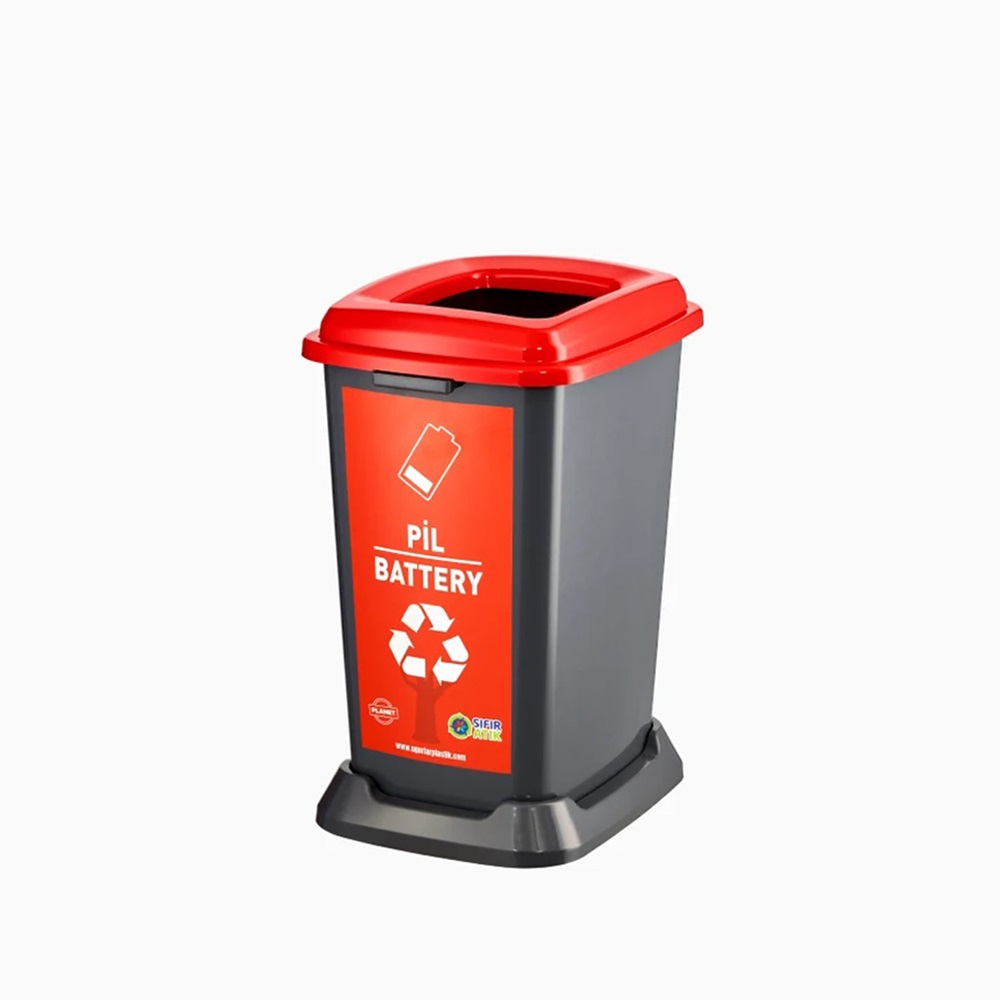 PLANET Yeni Recycler Geri Dönüşüm Çöp Kovası 50L