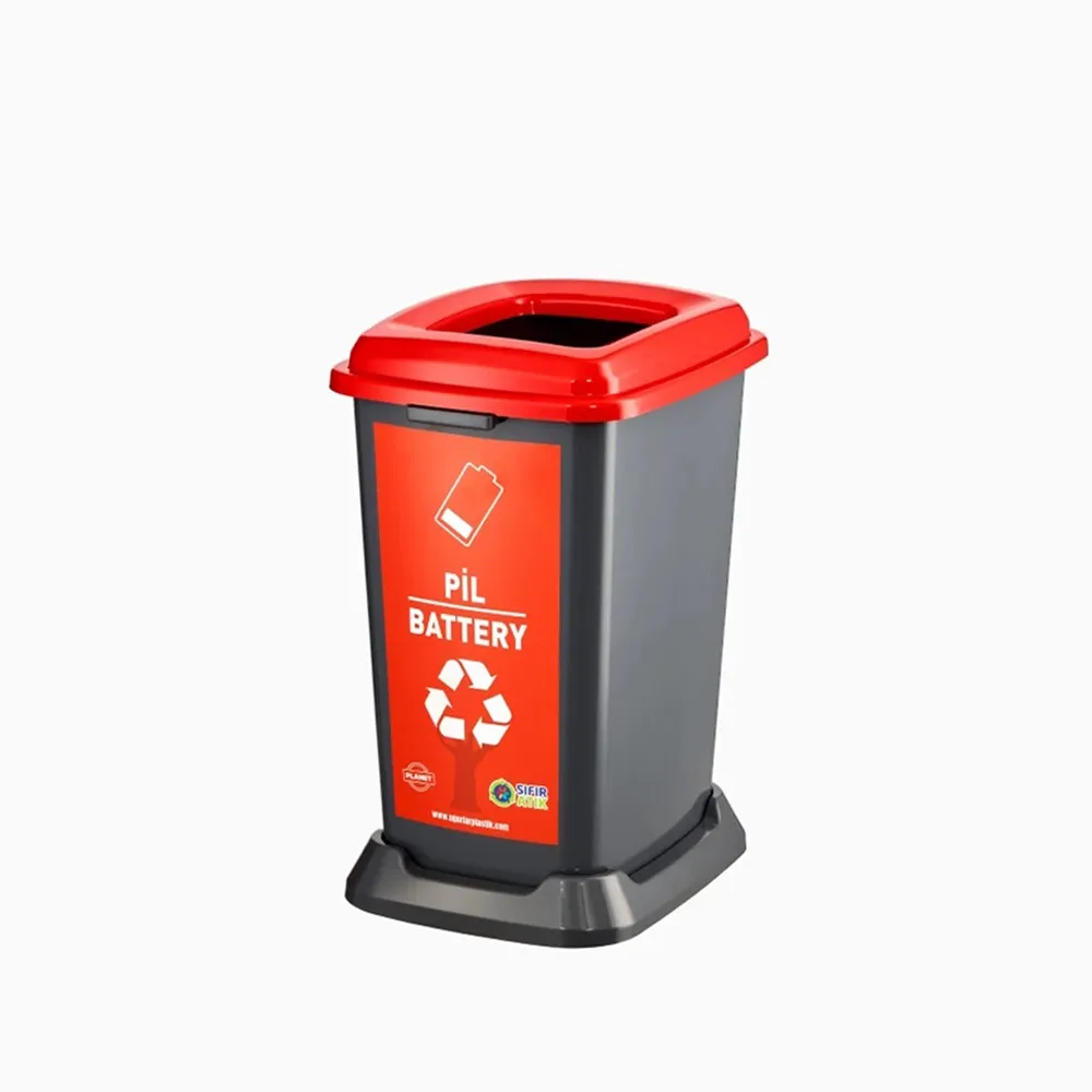 PLANET Yeni Recycler Geri Dönüşüm Çöp Kovası 50L
