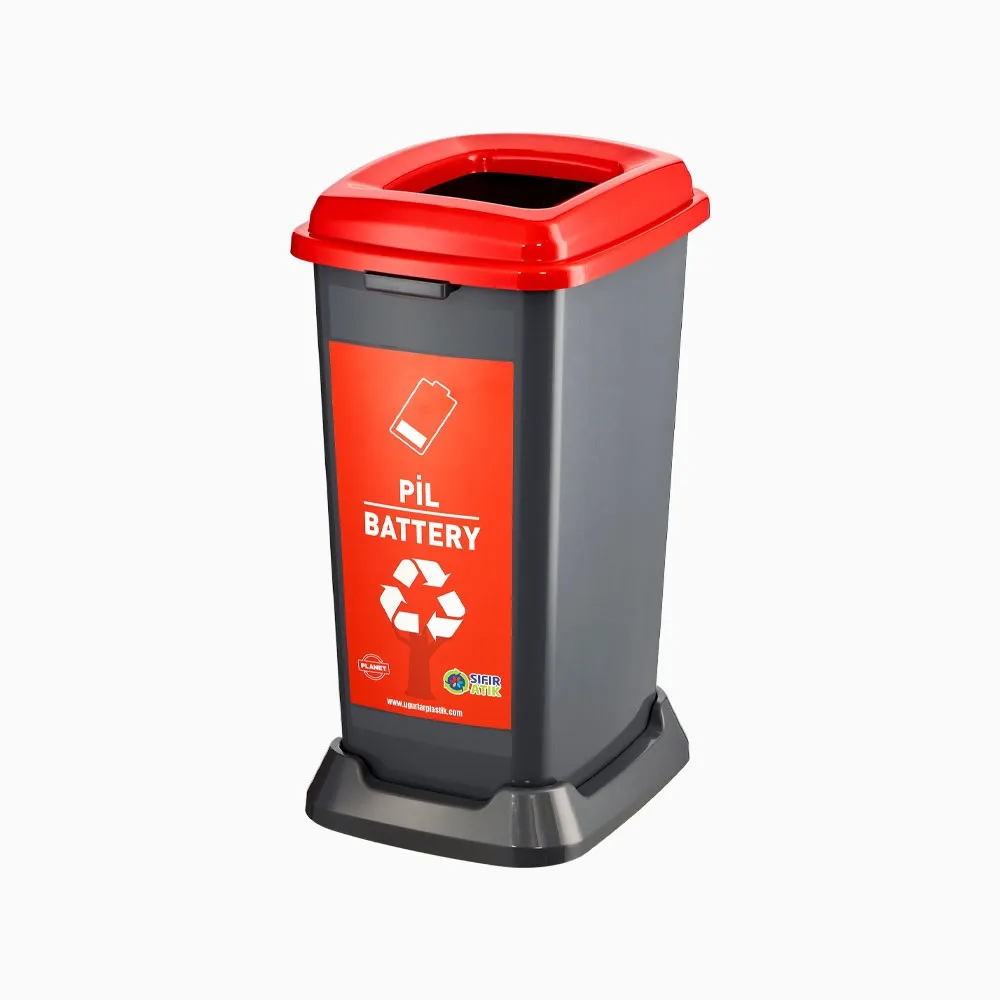 PLANET Yeni Recycler Geri Dönüşüm Çöp Kovası 70L