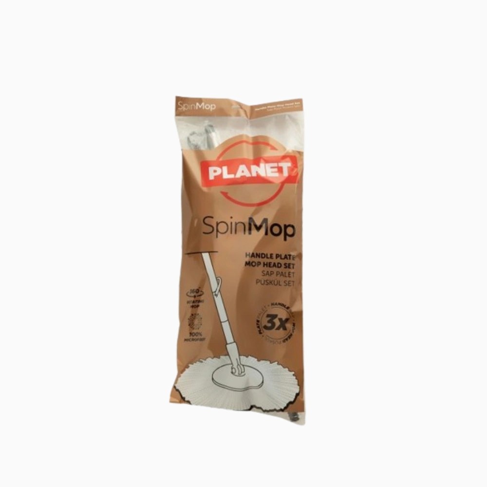 PLANET Spin Mop Sap Başlık Seti