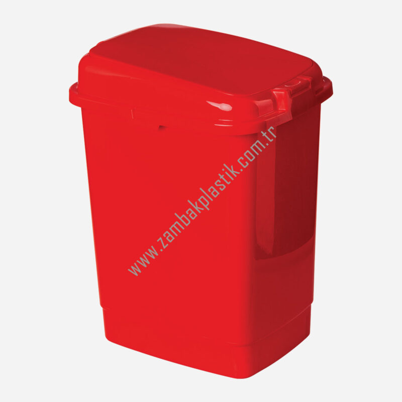 Çift Kapak Klik Çöp Kovası