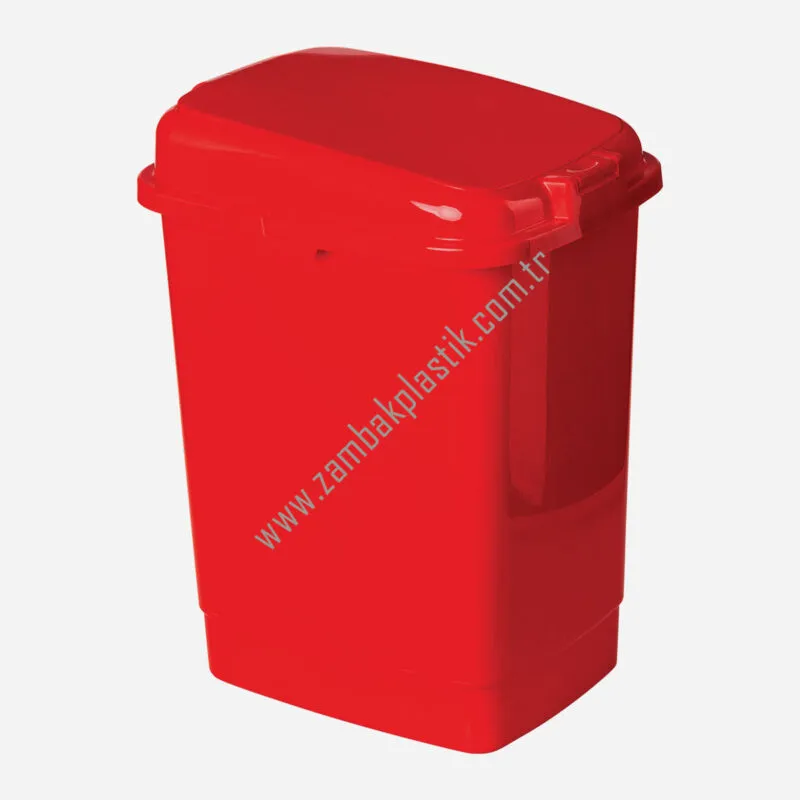 Çift Kapak Klik Çöp Kovası