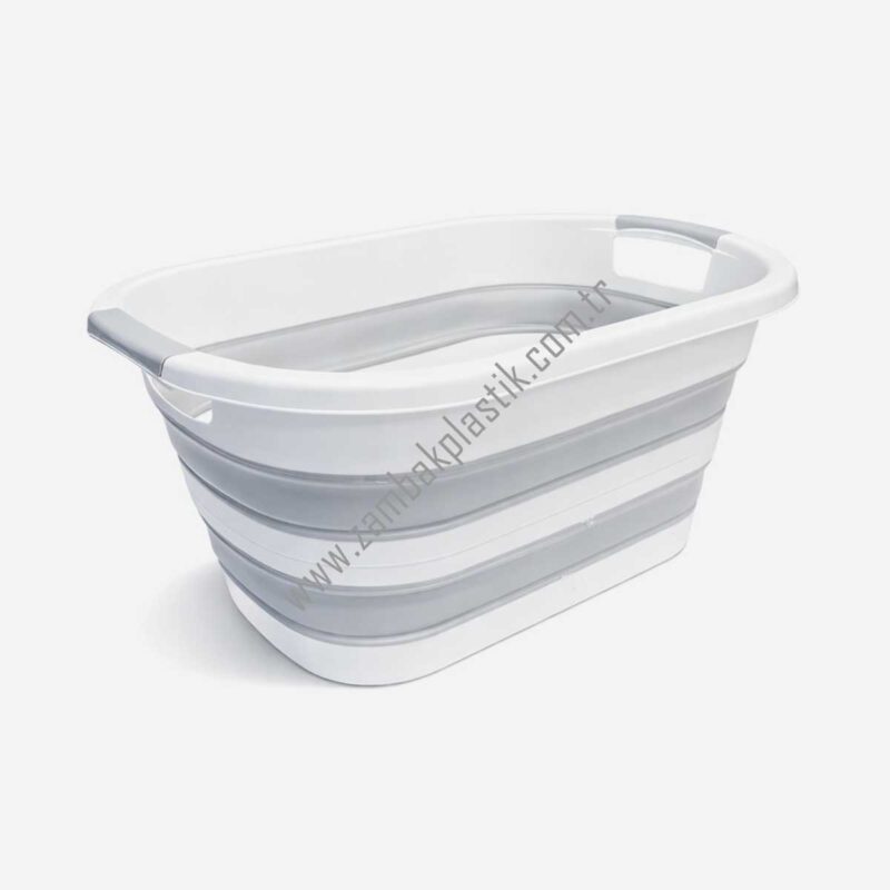 Katlanır Çamaşır Sepeti (25 Litre)